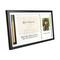 6 Pack: Black Graduation Certification & Tassel 5" x 7" Frame by Studio Décor®